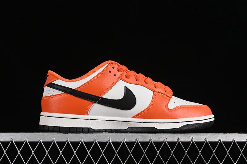All Categories Nk SB Dunk Series Nk SB Dunk Low Low-top sneakers Nk SB Dunk Low White Orange Black Hook Low-top casual sneakers DH9765-003